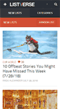 Mobile Screenshot of listverse.com
